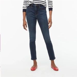 NWT J.Crew 10'' High Rise Skinny Signature Stretch Jeans Size 26